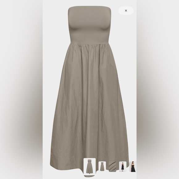 Babaton Dresses & Skirts - Babaton Fluid Poplin Dress